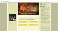 Desktop Screenshot of innovationpark.org